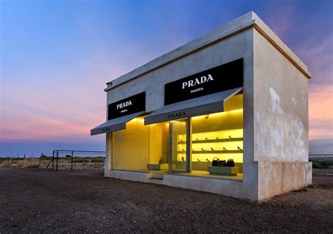 prada in the middle of nowhere|Prada store in desert.